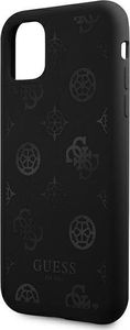 Guess Guess GUHCN61LSPEBK iPhone 11 6,1" czarny/black hard case Peony Collection 6