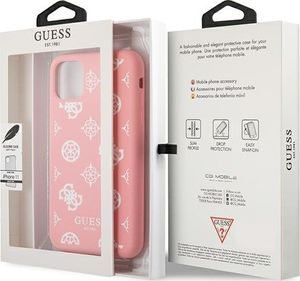 Guess Guess GUHCN61LSPEWPI iPhone 11 6,1" różowy/pink hard case Peony Collection 8