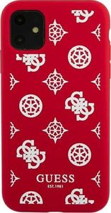 Guess Guess GUHCN61LSPEWRE iPhone 11 6,1" czerwony/red hard case Peony Collection 3