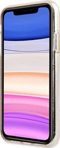 Guess Guess GUHCN61PCUGL4GGO iPhone 11 6,1" złoty/gold hard case Glitter 4G Big Logo 5