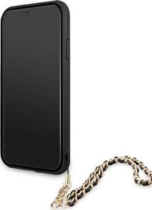 Guess Guess GUHCN61SASGBK iPhone 11 6,1" czarny/black hardcase Saffiano Chain 5