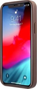 Guess Guess GUHCP12M4GDBR iPhone 12/12 Pro 6,1" brązowy/brown hardcase 4G Stripe 5