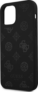 Guess Guess GUHCP12MLSPEBK iPhone 12/12 Pro 6,1" czarny/black hard case Peony Collection 6