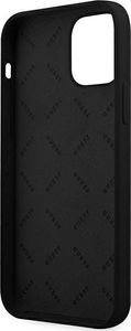Guess Guess GUHCP12MLSPEBK iPhone 12/12 Pro 6,1" czarny/black hard case Peony Collection 7