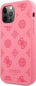 Guess Guess GUHCP12MLSPEFU iPhone 12/12 Pro 6,1" fuksja/fushia hard case Peony Collection 2