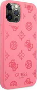 Guess Guess GUHCP12MLSPEFU iPhone 12/12 Pro 6,1" fuksja/fushia hard case Peony Collection 4