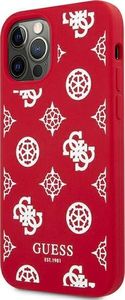 Guess Guess GUHCP12MLSPEWRE iPhone 12/12 Pro 6,1" czerwony/red hard case Peony Collection 2