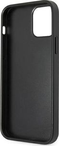 Guess Guess GUHCP12MSA4GGBK iPhone 12/12 Pro 6,1" czarny/black hardcase Saffiano 4G Metal Logo 7