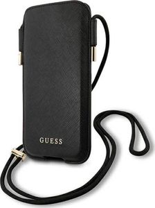 Guess Guess Torebka GUHCP12MSAPSBK 6,1" czarny/black Saffiano 1