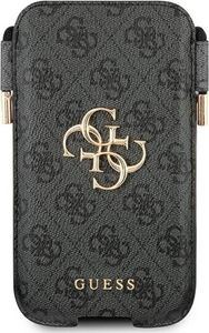 Guess Guess Torebka na telefon GUHCP12L4GPSGR 6,7" szary/grey 4G Metal Logo 2