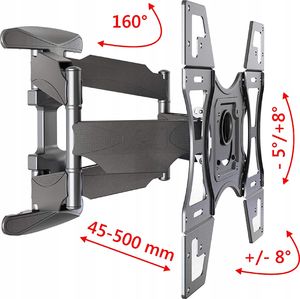 Starnew Solidny obrotowy uchwyt wieszak TV VESA 32-65 cali 3