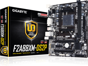 Płyta główna Gigabyte GA-F2A88XM-DS2P, A88X, DDR3, SATA3, USB 3.1, microATX 1