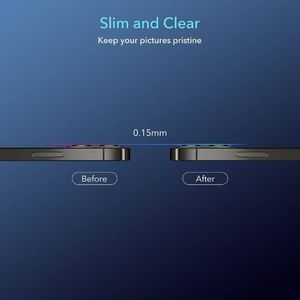 ESR Szkło hartowane na aparat ESR Camera Lens Apple iPhone 12 Pro Clear [2 PACK] 9