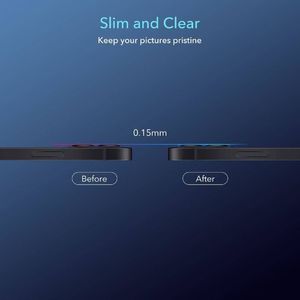 ESR Szkło hartowane na aparat ESR Camera Lens Apple iPhone 12 mini Clear [2 PACK] 9