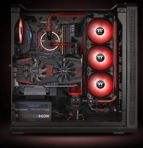 Wentylator Thermaltake Pure A12 Czerwony (CL-F109-PL12RE-A) 5