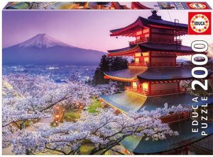 Educa Puzzle Mount Fuji, Japan, 2000 elementów 1