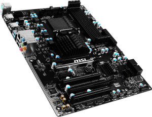 Płyta główna MSI 970A-G43 PLUS, 970, DualDDR3-1866, SATA3, RAID, USB 3.1, ATX 3