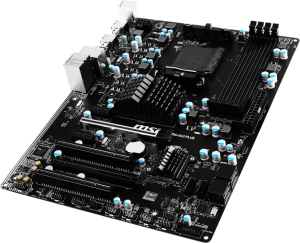 Płyta główna MSI 970A-G43 PLUS, 970, DualDDR3-1866, SATA3, RAID, USB 3.1, ATX 4