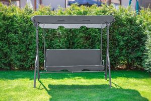 Funfit Huśtawka ogrodowa "Relax" dla 3 osób 3