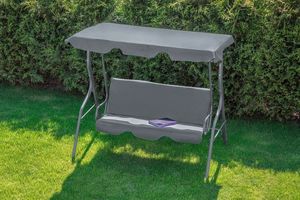 Funfit Huśtawka ogrodowa "Relax" dla 3 osób 4