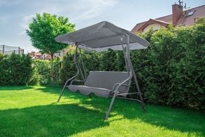 Funfit Huśtawka ogrodowa "Relax" dla 3 osób 5