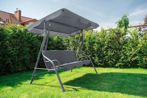 Funfit Huśtawka ogrodowa "Relax" dla 3 osób 6