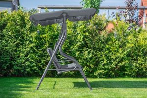 Funfit Huśtawka ogrodowa "Relax" dla 3 osób 10