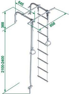 Kometa Drążek ścienny 6