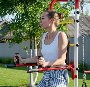 Małpiszon Plac zabaw do ogrodu Fitness 2