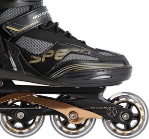 Rolki Nils Extreme NA2150 rekreacyjne czarne r. 44 6