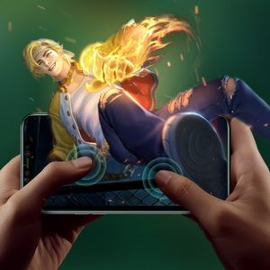 Joyroom Joyroom Knight Series zielone szkło hartowane 2,5D z filtrem Anti Blue Light na cały ekran do iPhone 12 Pro / iPhone 12 czarny (JR-PF599) 10