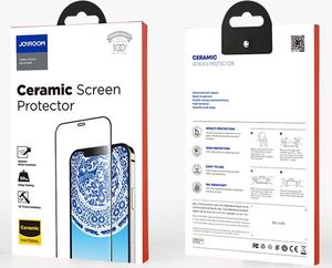 Joyroom Joyroom Knight Series ceramiczne szkło hartowane 2,5D na cały ekran do iPhone 12 mini czarny (JR-PF610) 5