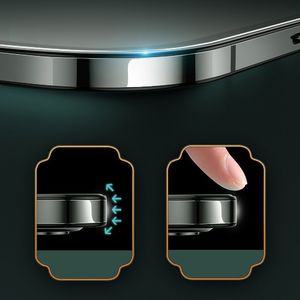 Joyroom Joyroom Knight Series ceramiczne szkło hartowane 2,5D na cały ekran do iPhone 12 Pro Max czarny (JR-PF612) 3