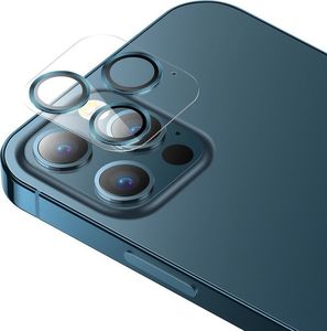 Joyroom Joyroom Shining Series szkło hartowane na cały aparat obiektyw kamerę do iPhone 12 Pro srebrny (JR-PF688) 4