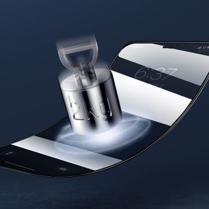 Joyroom Joyroom Knight Series szkło hartowane 2,5D z filtrem Anti Spy na cały ekran do iPhone 12 Pro Max czarny (JR-PF603) 9