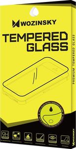 Wozinsky Wozinsky super wytrzymałe szkło hartowane Full Glue na cały ekran z ramką Case Friendly Motorola Moto G50 czarny 4