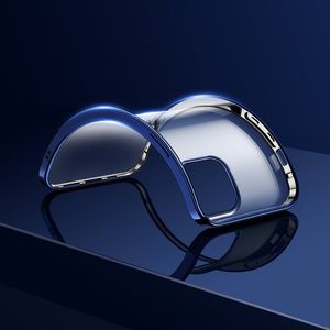 Joyroom Joyroom New Beautiful Series ultra cienkie przezroczyste etui z metaliczną ramką do iPhone 12 Pro / iPhone 12 zielony (JR-BP795) 12