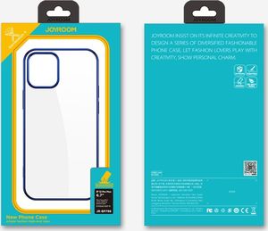 Joyroom Joyroom New Beautiful Series ultra cienkie przezroczyste etui z metaliczną ramką do iPhone 12 Pro / iPhone 12 zielony (JR-BP795) 5