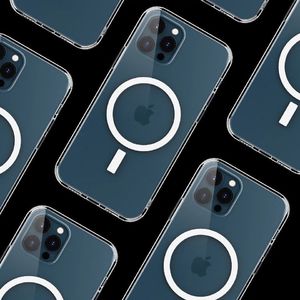 Joyroom Joyroom Michael Series magnetyczne etui do iPhone 12 Pro Max (kompatybilne z MagSafe) przezroczysty (JR-BP748) 12