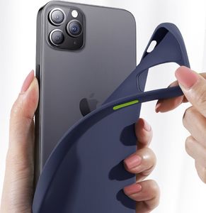 Joyroom Joyroom Color Series ochronne etui do iPhone 12 Pro / iPhone 12 niebieski (JR-BP799) 6