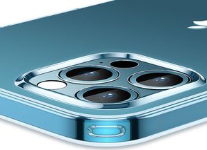 Joyroom Joyroom Crystal Series ochronne pancerne etui do iPhone 12 Pro Max przezroczysty (JR-BP856) 12