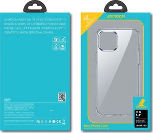 Joyroom Joyroom New T Series ultra cienkie elastyczne etui do iPhone 12 mini przezroczysty (JR-BP790) 5