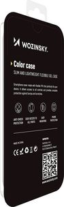 Wozinsky Wozinsky Color Case silikonowe elastyczne wytrzymałe etui iPhone SE 2020 / iPhone 8 / iPhone 7 czerwony 4