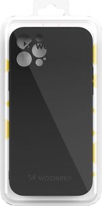 Wozinsky Wozinsky Color Case silikonowe elastyczne wytrzymałe etui iPhone 12 Pro różowy 3