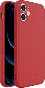 Wozinsky Wozinsky Color Case silikonowe elastyczne wytrzymałe etui iPhone 12 mini czerwony 1