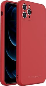 Wozinsky Wozinsky Color Case silikonowe elastyczne wytrzymałe etui iPhone 11 Pro Max czerwony 1