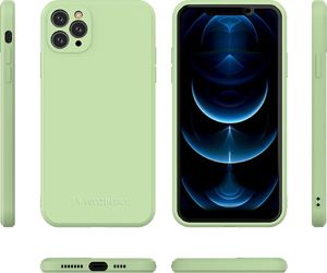 Wozinsky Wozinsky Color Case silikonowe elastyczne wytrzymałe etui iPhone 11 Pro Max czerwony 2