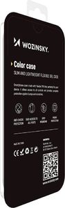 Wozinsky Wozinsky Color Case silikonowe elastyczne wytrzymałe etui iPhone 11 Pro Max czerwony 4
