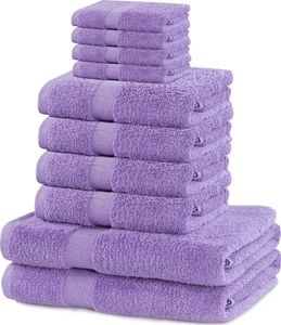Decoking Komplet 10 ręczników MARINA, kolor liliowy, DecoKing. 1
