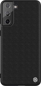 Hurtel Nillkin Textured Case wytrzymałe wzmocnione etui z żelową ramką i nylonem na tyle Samsung Galaxy S21 5G czarny 1